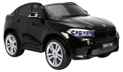 Immagine prodotto di Auto elettrica BMW X6 verniciata di nero, veicolo di prova, sedili in pelle