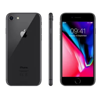 Produktbild von Handy Smartphone Apple iPhone 8 64 GB Space Grau MQ6G2PM/A iOS 11
