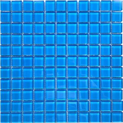 Produktbild von Dekorative Glasmosaikfliese jana blue Blau