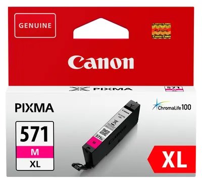 Produktbild von Canon CLI-571M XL Druckerpatrone 1 Stück(e) Original Hohe (XL-) Ausbeute Magenta
