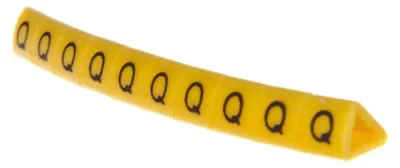 Produktbild von Kabelmarkierer OZ-1/Q gelb E04ZP-01020203900 /100 Stück/