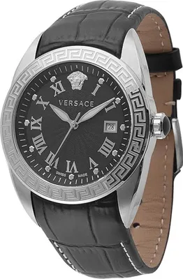 Produktbild von Versace Herren Uhr Armbanduhr Edelstahl V-Sport VFE120015 Leder