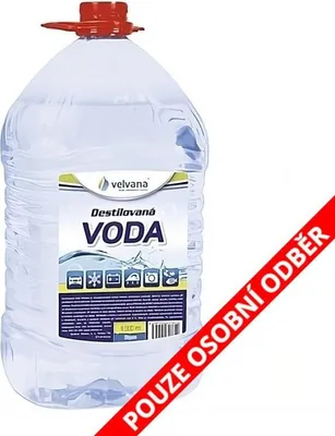 Zdjęcie produktu dla Woda destylowana VELVANA 5L PET ECO
