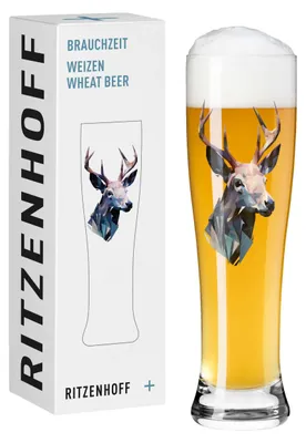 Immagine prodotto di Ritzenhoff Weizenbierglas Brauchzeit 025, Glas, 646 ml, R-3481013