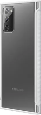 Produktbild von Samsung EF-GN980, Cover, Samsung, Galaxy Note20, 17 cm (6.7"), Transparent, Weiß