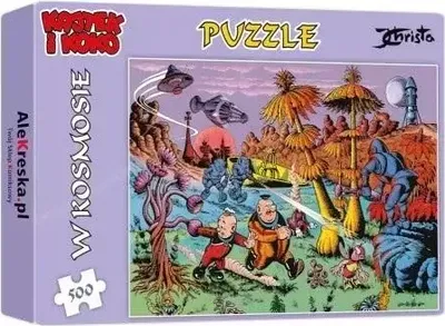 Obrázok produktu pre Puzzle 500 Kajtek a Koko vo vesmíre