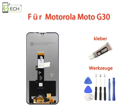 Produktbild von Für Motorola Moto G30 XT2129 LCD Display Bildschirm Touchscreen Schwarz