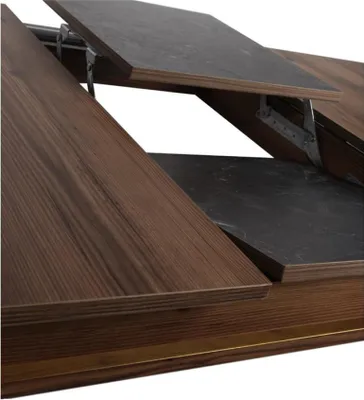 Immagine prodotto di Tavoli da pranzo Tavolo Tavoli in legno Mobili da pranzo Tavolo in stile moderno Tavolo in legno 120x60cm Nuovo