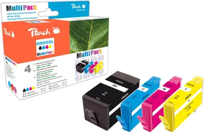 Immagine prodotto di Peach 320006 - Compatibile - Inchiostro a pigmenti - Nero - Ciano - Magenta - Giallo - HP OfficeJet 6900 Series HP OfficeJet 6950 HP OfficeJet Pro 6860 Series HP OfficeJet Pro 6950 HP... 903XL - Scatola
