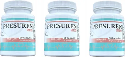 Immagine prodotto di 3x Presuren max integratore alimentare 60 capsule