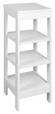 Produktbild von Aqualine ETIDE Schrank mit Ablagen 36x86x36 cm, weiß matt