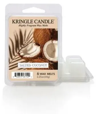 Obrázek produktu pro Vonná svíčka Kringle Candle, příchuť "Salted Coconut" (64 g)
