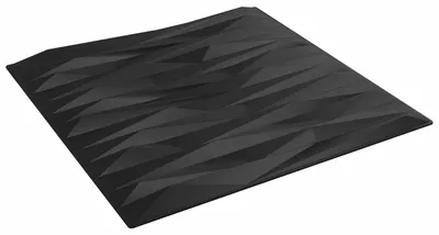 Produktbild von Wandpaneele 48 pcs Schwarz Stein 50 x 50 cm XPS Schaum