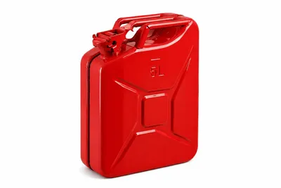 Produktbild von GELG Benzinkanister Metall 5l rot, Kanister Reservekanister Dieselkanister Ölkanister