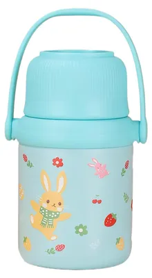 Isolierte Lunchbox 600 ml, 316 Edelstahl, auslaufsicher, Blau