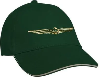 Produktbild von Baseballcap mit Einstickung Military Abzeichen 68219 Color - grün