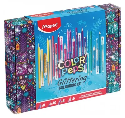 Immagine prodotto di Maped 984722 Maped Set di disegni scintillanti COLOR'PEPS, 31 pezzi