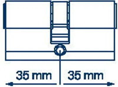 Produktbild von FAB 3H.00/BDNs 35/35 6 Tasten Box