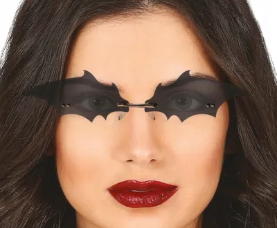 Produktbild von Schwarze Fledermäuse Brille Flügel Halloween Karneval Ball Photo Booth