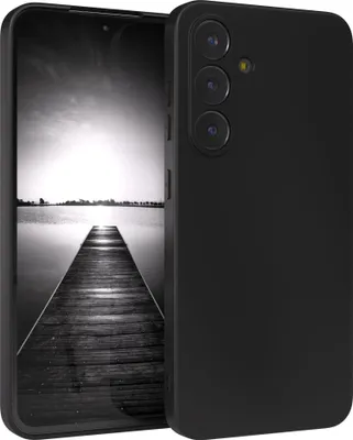 Produktbild von EAZY CASE - TPU Hülle für Samsung Galaxy S25 FE, TPU Case stoßfeste Handyhülle, weiches Cover mit Kameraschutz, Silikonhülle in Schwarz