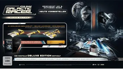 Produktbild von SW  Galactic Racer  Spiel für PS5  Deluxe Ed.  Star Wars
