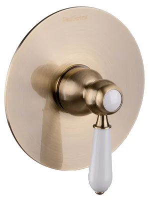 Produktbild von PaulGurkes Unterputz Einhandmischer Mischbatterie UP Nostalgie Bronze Messing