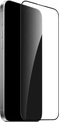 Produktbild von PURO PUSDGFRAIPHONE16P61, Apple, iPhone 16 Pro, Schlagfest, Kratzresistent, Splitterfrei, Schwarz, Transparent, 1 Stück(e)