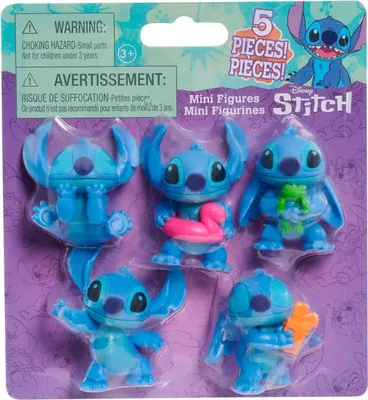 Produktbild von Stitch-Figurenset - 5 Actionfiguren zum Sammeln
