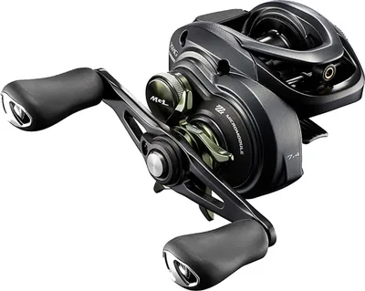 Produktbild von SHIMANO 22 Curado K MGL, 151 HG, Linkshand, Baitcast Angelrolle, Sternbremse, CUMGL151HG