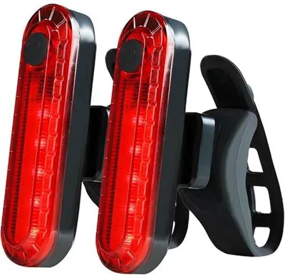 Obrázok produktu pre Energeticky úsporné zadné LED svetlo na bicykel – 5 režimov – vodotesné – nabíjanie cez USB-C – pre bicykle, cyklistov a horské bicykle