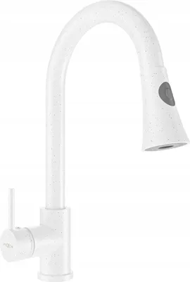 Immagine prodotto di Mexen Elia rubinetto da cucina, bianco maculato - 670101-26