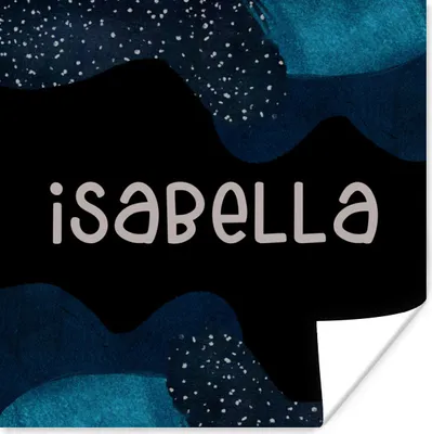 Produktbild von MuchoWow® Poster Isabella - Pastell - Mädchen 30x30 cm - Wandposter - Printing