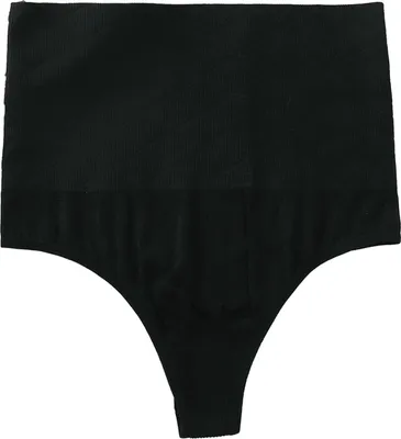 Produktbild von y Damen Shapewear mit hoher Taille und Bauchkontrolle, Tanga, einfarbig, nahtlos, formende Slips, Unterwäsche, Body Shaper Höschen