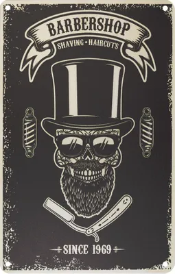 Produktbild von Dekorplatte BARBER B059
