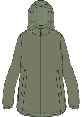 Produktbild von CMP Damen Jacke Jacket FIX Hood Oliv 40