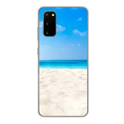 Produktbild von MuchoWow® Handyhülle Schutzhülle Hülle für Samsung Galaxy S20 Strand - Meer - Sand Silikon Softcase Handy Hülle - Bild
