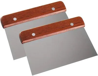Produktbild von Multifunktioneller Küchenabstreifer aus Edelstahl - 2 Stück 16 x 10,7 cm - Küchenabstreifer