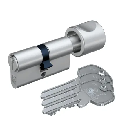 Immagine prodotto di BASI - Cilindro con pomello profilato - AS 35/30 mm - Chiusura identica n. 34  - 5031-0500-0034