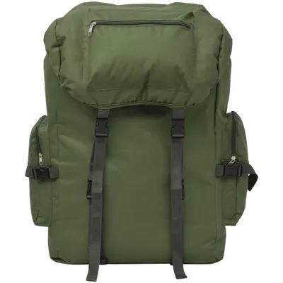 Immagine prodotto di vidaXL Zaino Army 65 L Verde