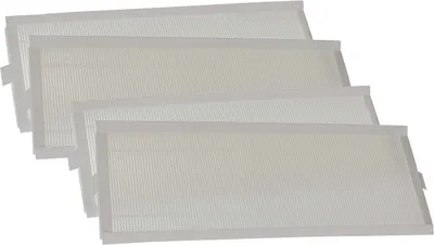 Produktbild von vhbw Filterset kompatibel mit Wernig ComfortVent Q600, Q350, Q450 Lüftungsgerät - Luftfilter G4 / F7 (4 Stück), 50 x 16 x 4 cm, Weiß