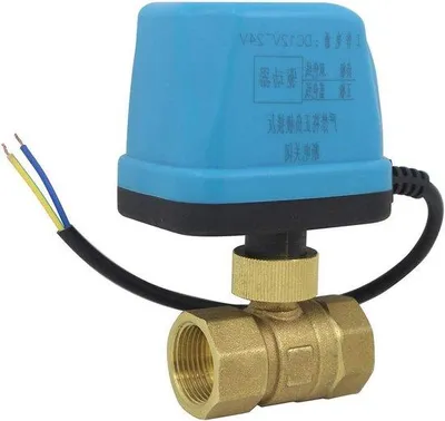 Obrázek produktu pro Elektrické kulové ventily pro motory 12 V–24 V – normálně uzavřené – 1/2–2 palce
