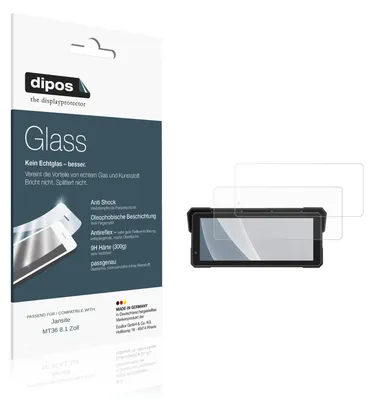 Image de 2x Protection écran pour Jansite MT36 8.1 Pouces mat Verre souple Film Protecteur 9H dipos