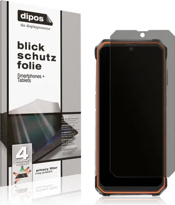Produktbild von Blickschutzfolie für Blackview  BV6200 matt Schutzfolie Folie Display Schutz