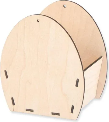 Produktbild von Osterkörbchen Bausatz Holz Kinder ab 4 J