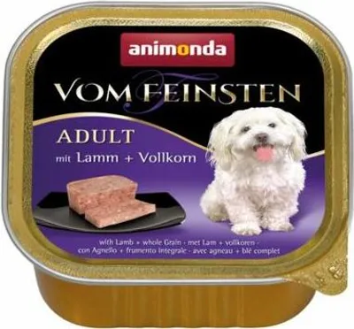 Image de ANIMONDA pâté ADULT - agneau, céréales pour chiens150g