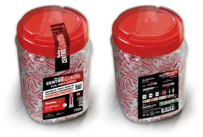 Image de Cheville Fischer Duopower ø6x30mm Polyvalence Et Puissance Pour Tous Matériaux - Fischer