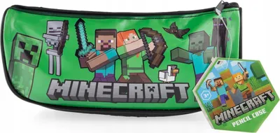 Produktbild von Hüte dich vor der Dunkelheit Minecraft Federmäppchen