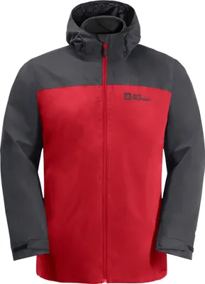 Produktbild von Jack Wolfskin Ausrüstung für Draussen & GmbH & Co TAUBENBERG 3IN1 JKT M adrenaline red XL