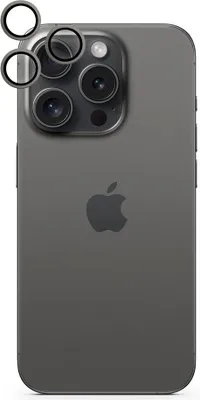 Obrázek produktu pro Epico hliníkové ochranné sklo na čočky fotoaparátu pro iPhone 16 Pro/16 Pro Max - černá