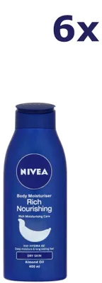 Produktbild von 6x Nivea Bodylotion 400ml Rich Nourishing